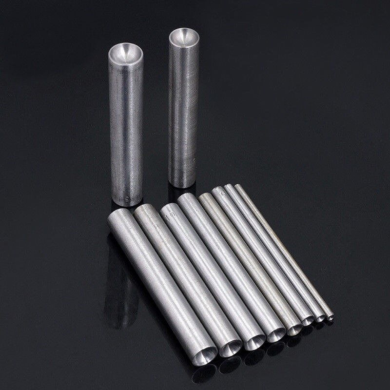 Mushroom Overkoepelde Snap Klinknagel Vaststelling Punch Tool Staal Spike Studs Instellen Handgereedschap