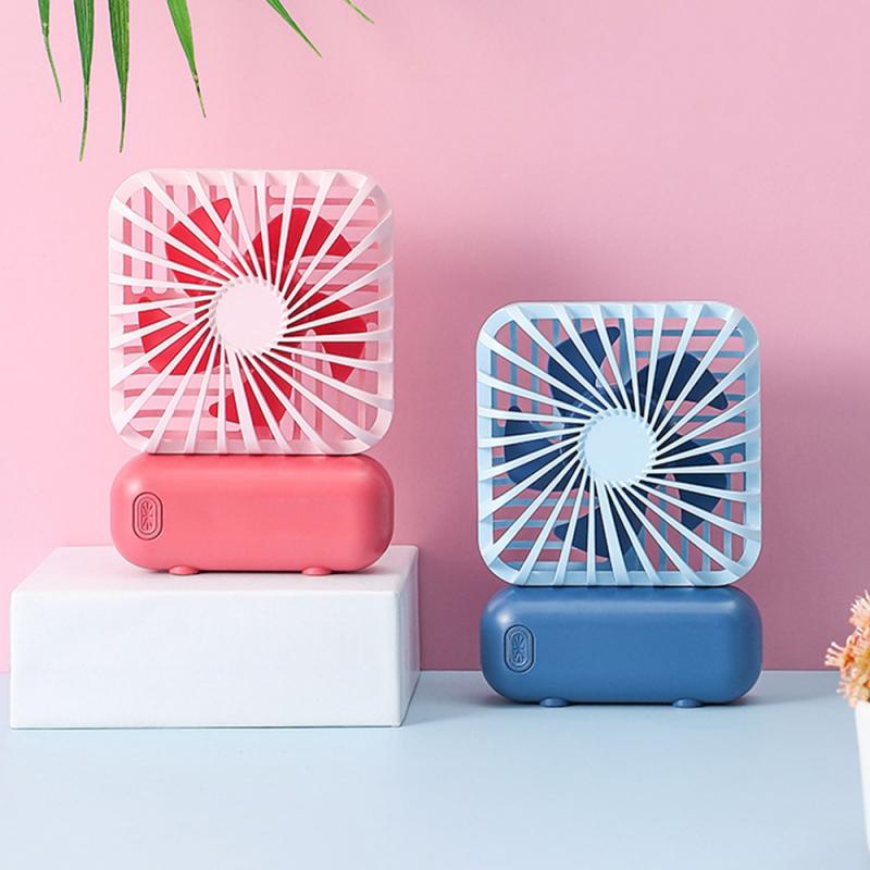 Draagbare Mini Ventilator Zomer Verstelbare Fans Voor Thuis Officedesk Bureau Travel Usb Oplaadbare Ventilator Voor Student