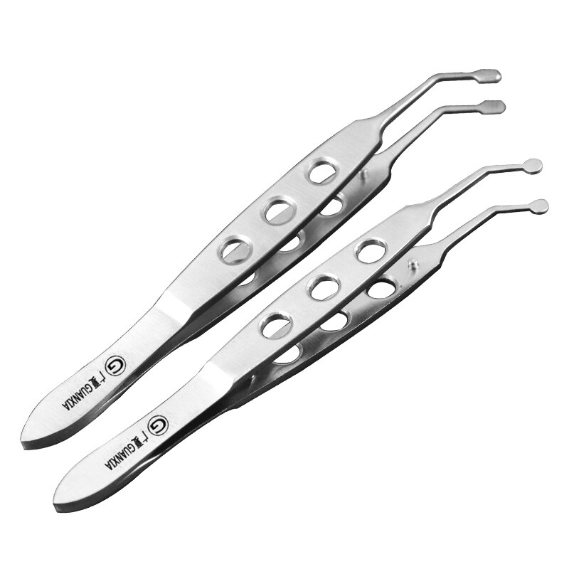 Pinza per pressacavo Meibomian spremere e girare la clip per palpebre strumenti oftalmologici blocco delle palpebre pinza per massaggio