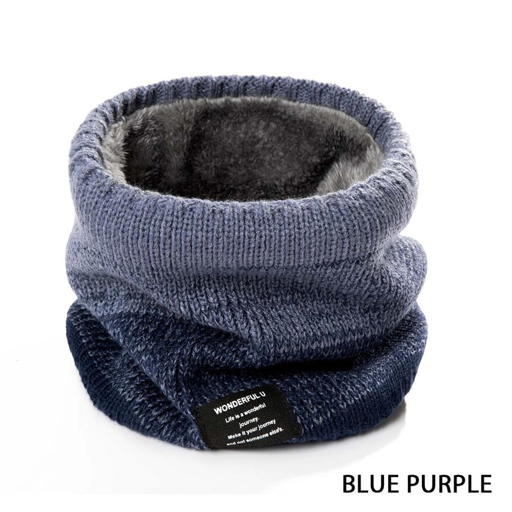Molixinyu Winter Baby Sjaal Thicken Warm Plus Fluwelen O Ring Vrouwen Sjaal Voor Meisjes Katoen Gebreide Mode Zachte Sjaal Voor vrouwelijke: a7