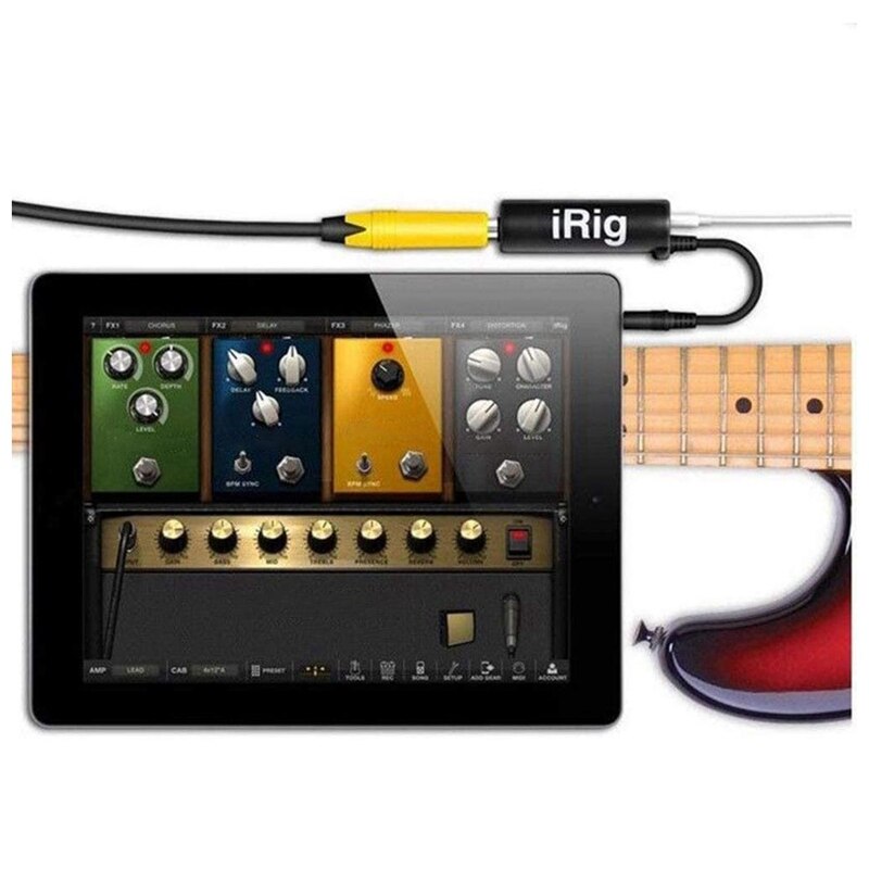 Irig guitar interface converter udskiftning guitar til telefon til ipad