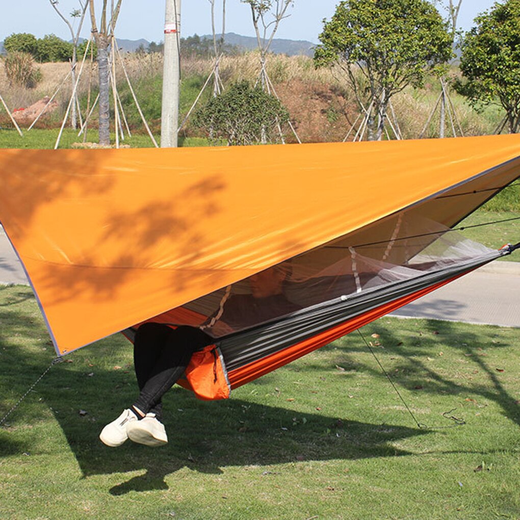 SUN AWNING Tarp Camping Tent OUTDOOR Awnings CAMP TENT GARDEN AWNING Waterproof Canopy Tent Shade Sun Shelter For Hiking Travel