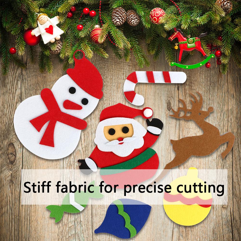 Wool Felt Fabric Kit Felting Wool Craft Nonwoven Fabric Cloth DIY Children Sewing Dolls Crafts