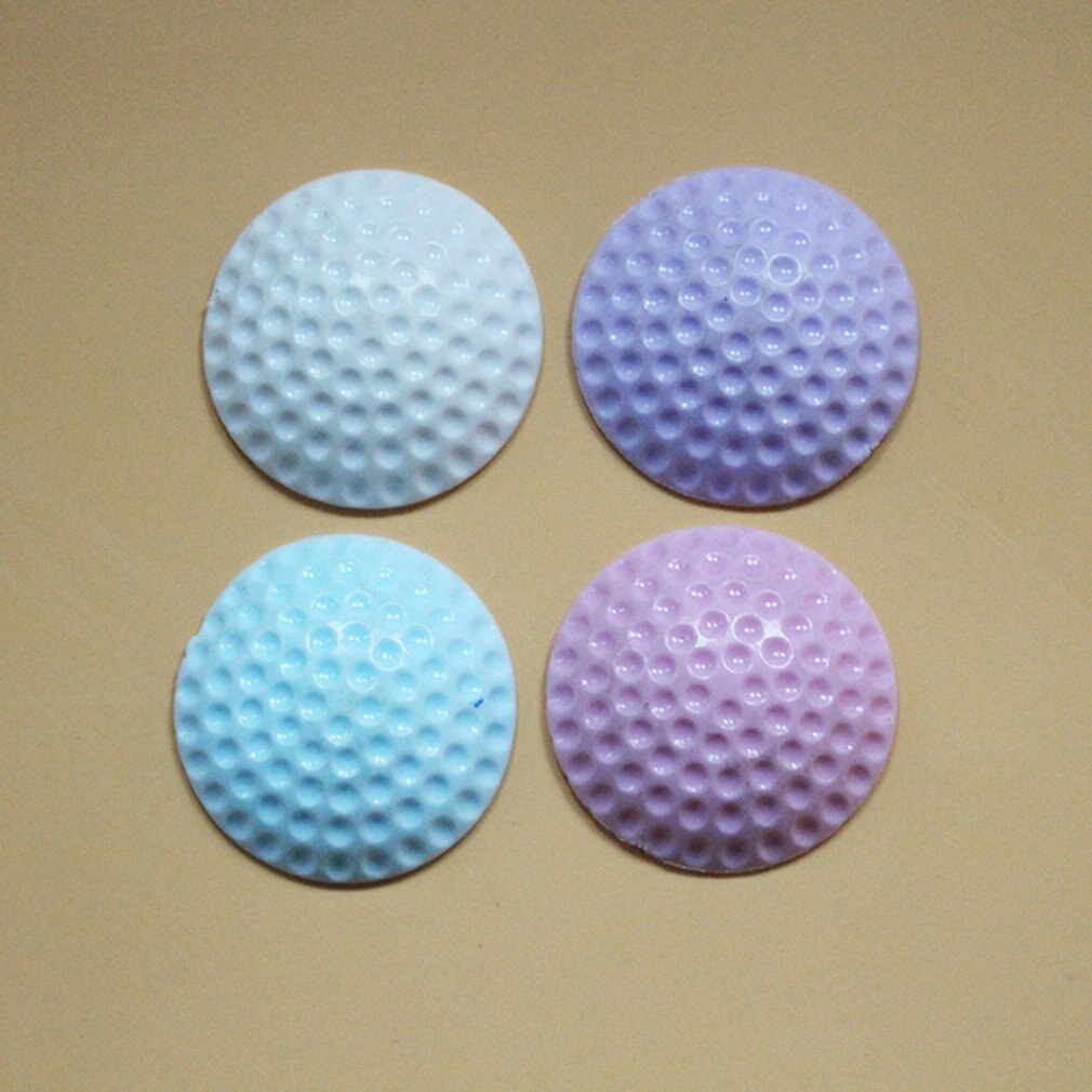 Beskyttende vægfortykkelse mute dørstick golf styling gummi fender håndtag låsepude hjem wallsticker med støjreduktion