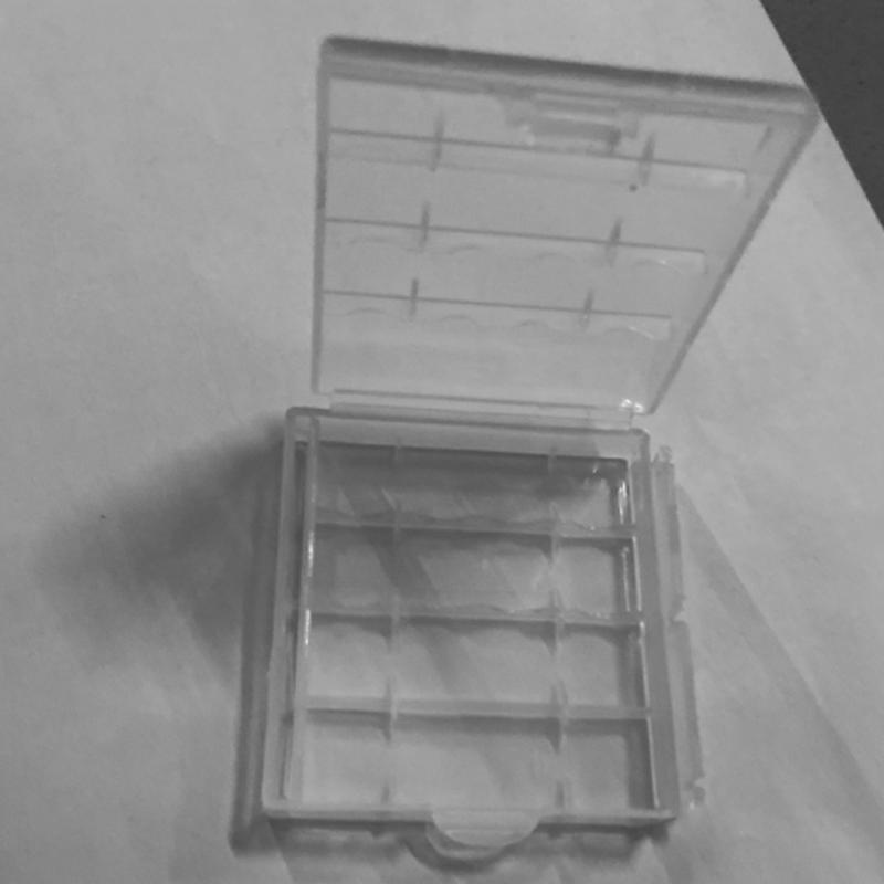 Waterdichte Plastic Batterijen Container Bag Case Aa/Aaa Batterij Opbergdoos Organizer Box Case
