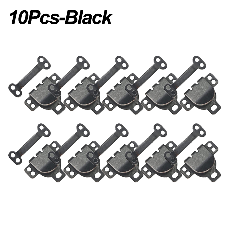 2/20Pairs Metal Invisible Trousers Hook Clasp Eyes Closure Fasteners Buckle Skirt Dress Bra Sewing DIY Garment Hooks Accessories: Gun Metal