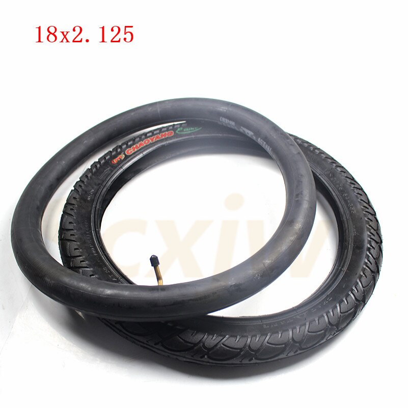 18x3.0,18x2.50,18x2.125 Multi-style 18 Inch Inner Tyre Outer Tyre Fits Many Gas Electric Scooters and E-Bike Wheels Tire: 18x2.125 set