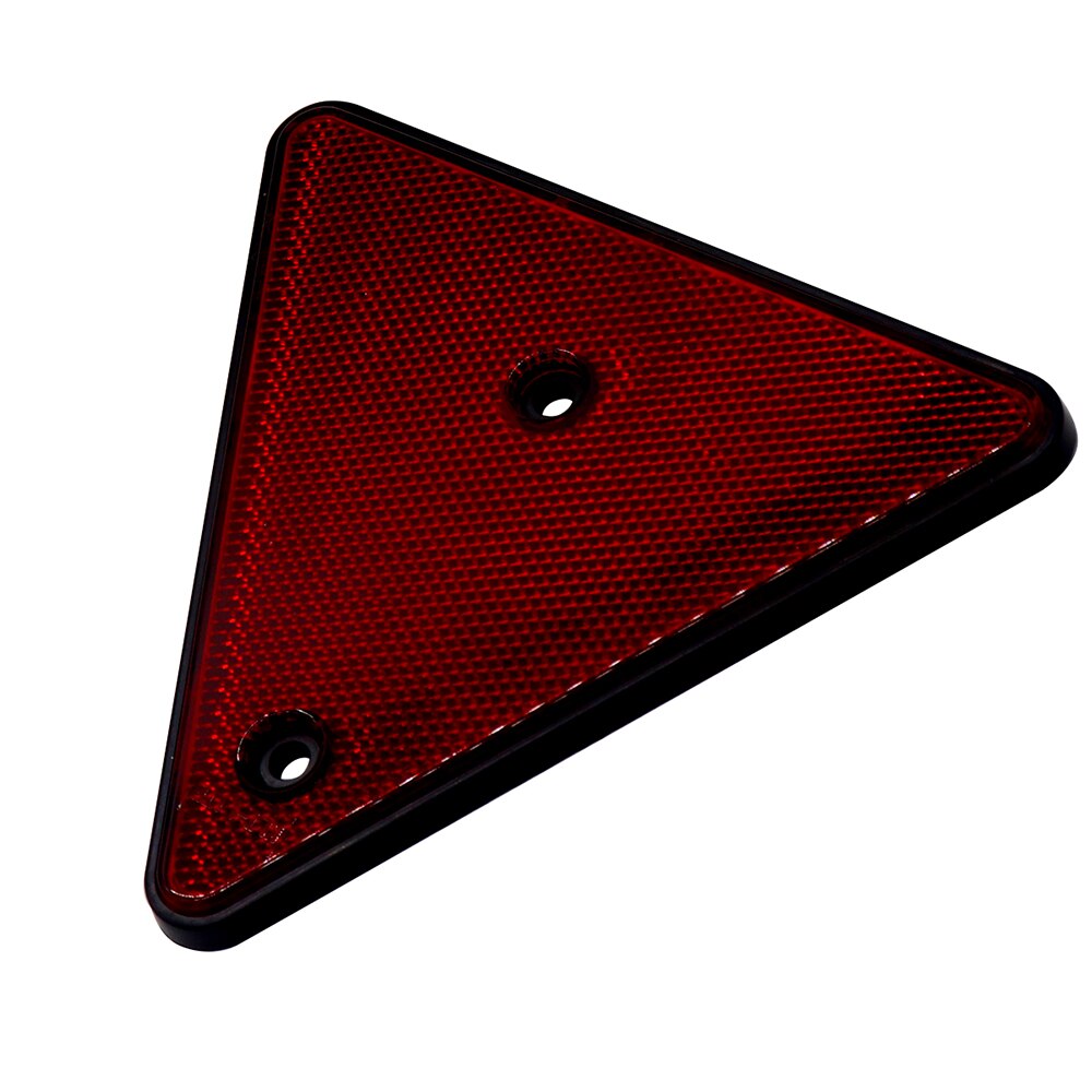 Light Reflector Triangular Red Plate for Trailer Truck Bus Marker Indicator Reflectors/Truck Side Warning Light Reflect