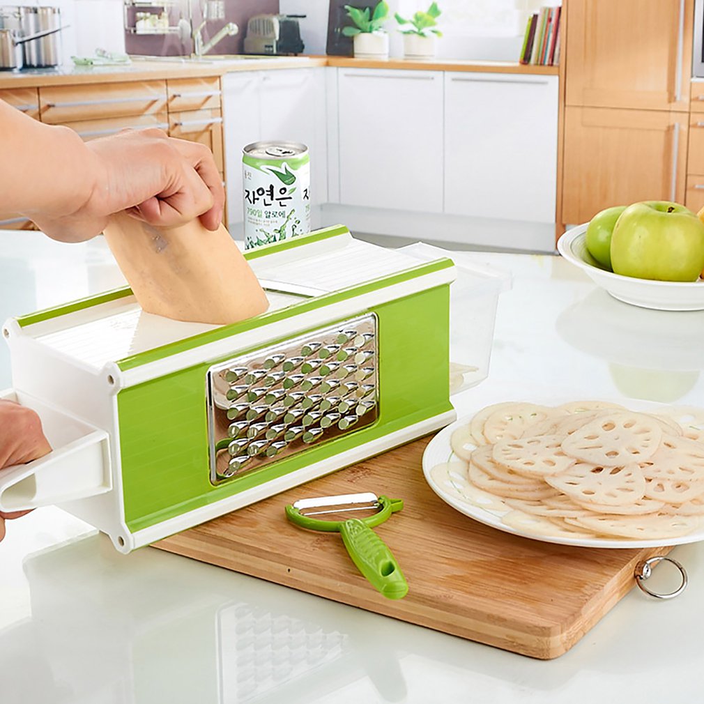 Mikinona 1 St uiensnijder gereedschap lente-uitjes snijder lente-ui snijmachine keuken keuken snijmachine voor ui Roestvrij staal hulpmiddel gesnipperd uienmes