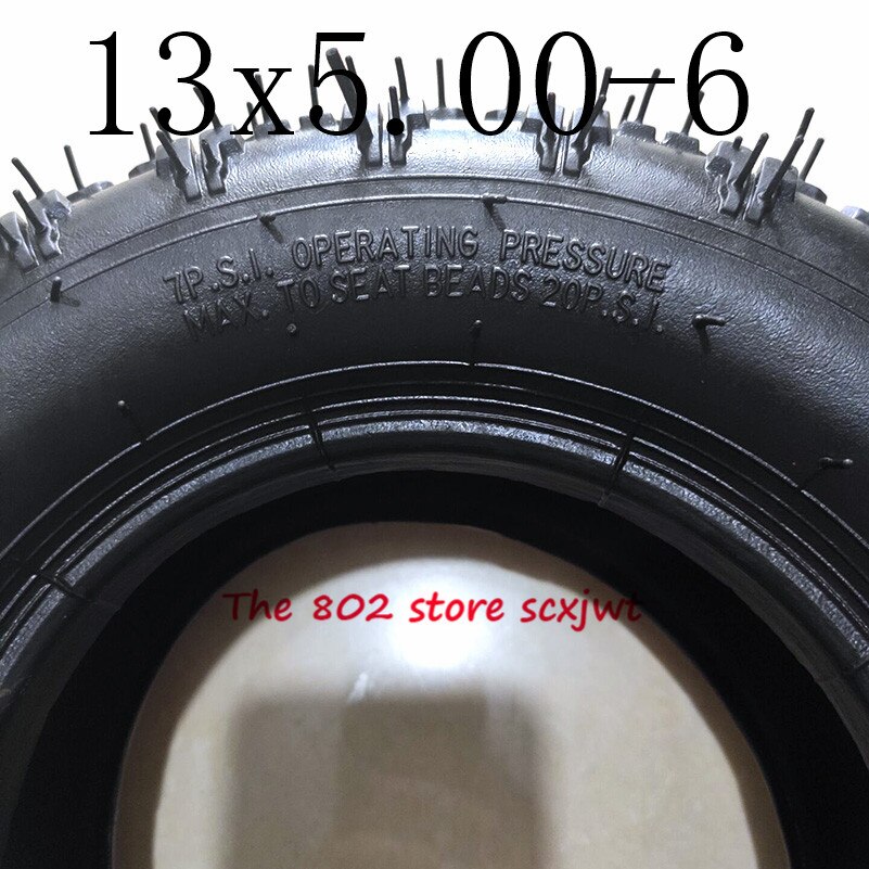 Größe 13x 5,00-6 Reifen Innere und Äußehe Reifen 13*5,00-6 Reifen Kart Elektrische Rolle Landwirtschaft schnee Kehrmaschine Golf Teile