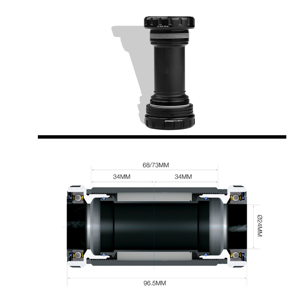 FSA Movimento Centrale a Filetto T47 / 86.5mm BB386EVO