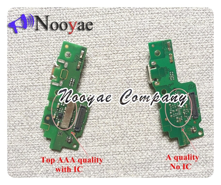 Per Huawei Y6 II Y6ii Y6-2 Porta del Caricatore del Connettore di Ricarica USB Collegare Il Cavo Della Flessione del Microfono + traccia