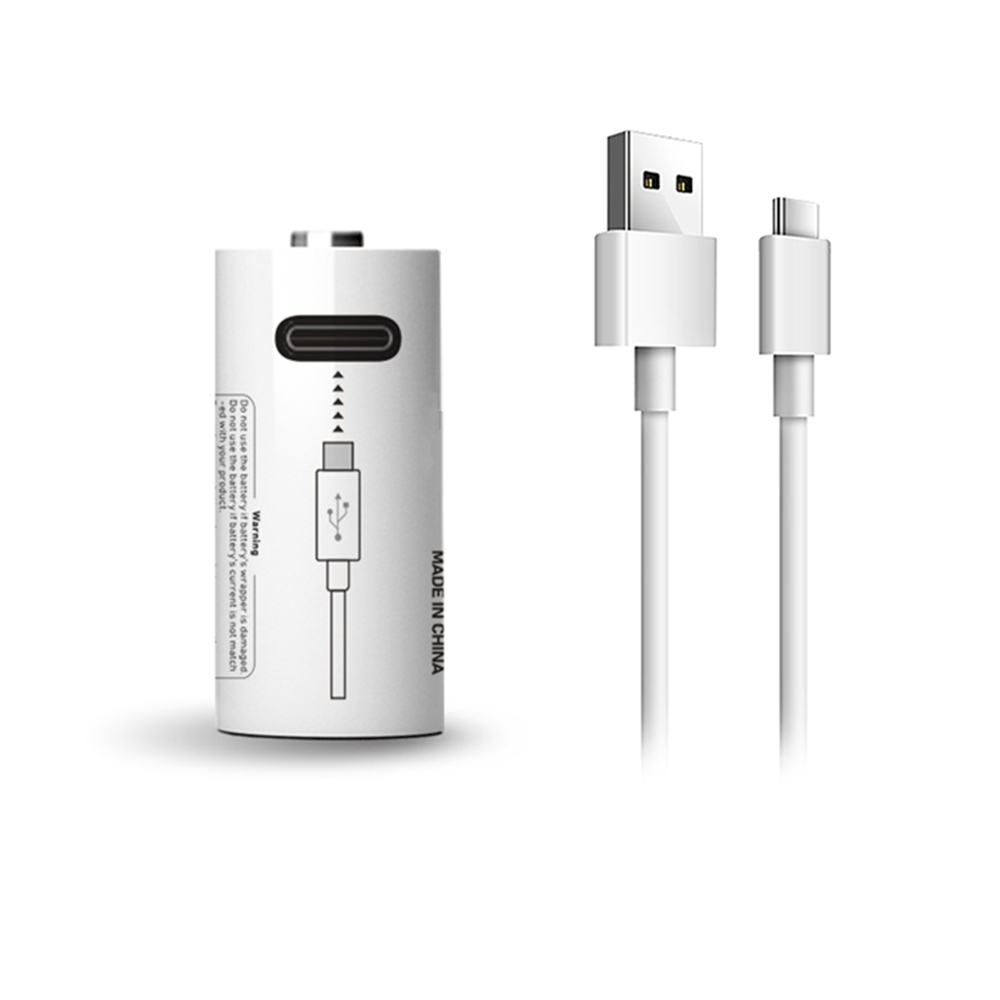 3.7V 14250 rechargeable lithium battery 300mAh USB rechargeable PLC device battery with type-c charging cable