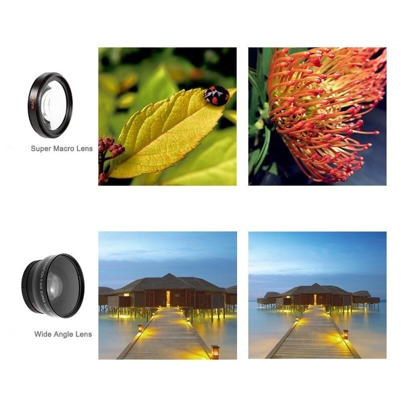 3 In 1 Fish Eye Lens Camera Kits Universele Groothoek Macro Fisheye Voor Iphone 11 Pro Xs Max Xr X 8 7 6S Plus Ojo De Pez Movil