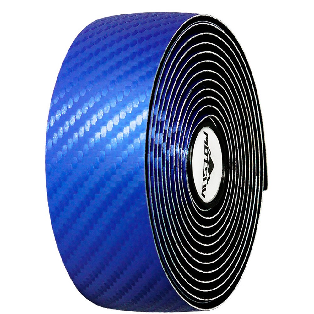 Motsuv landevejscykel styrrem cykel pu mønster håndtag grip tape høj elastisk eva skridsikker stødabsorberende styr tape