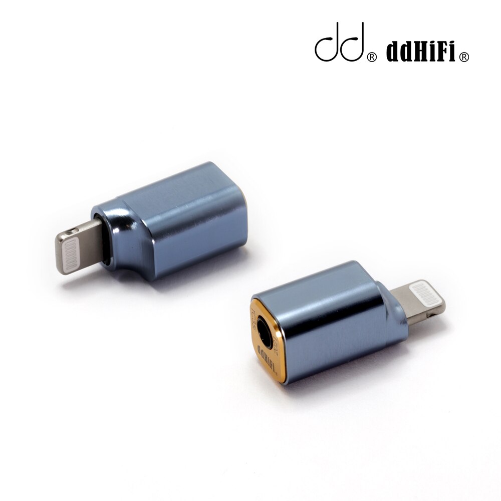 Dd Ddhifi Alle Aluminium TC35i ) licht-Ning Naar 3.5Mm Hoofdtelefoon Adapter Voor Ios Iphone/Ipad/Ipod Touch