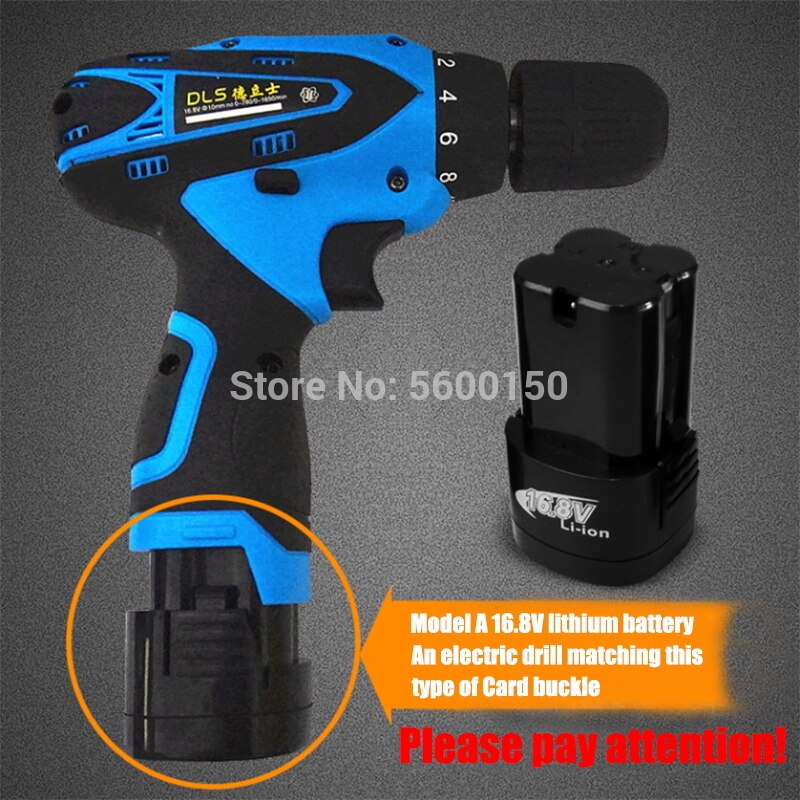 16.8V Electric Screwdriver Li-ion Battery Lithium Battery Rechargeable Hand Electric Drill Battery