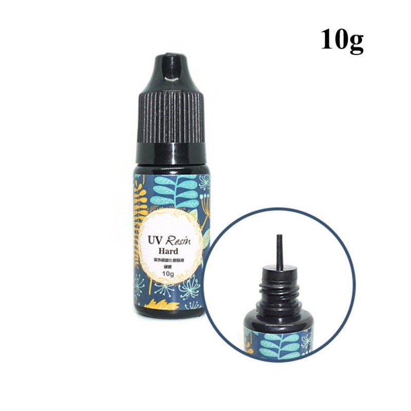 Quick Drying Fly Tying Lure UV Clear Finish glue combo uv glue curing thin& thick instant cure super clear fishing chemical: 10G