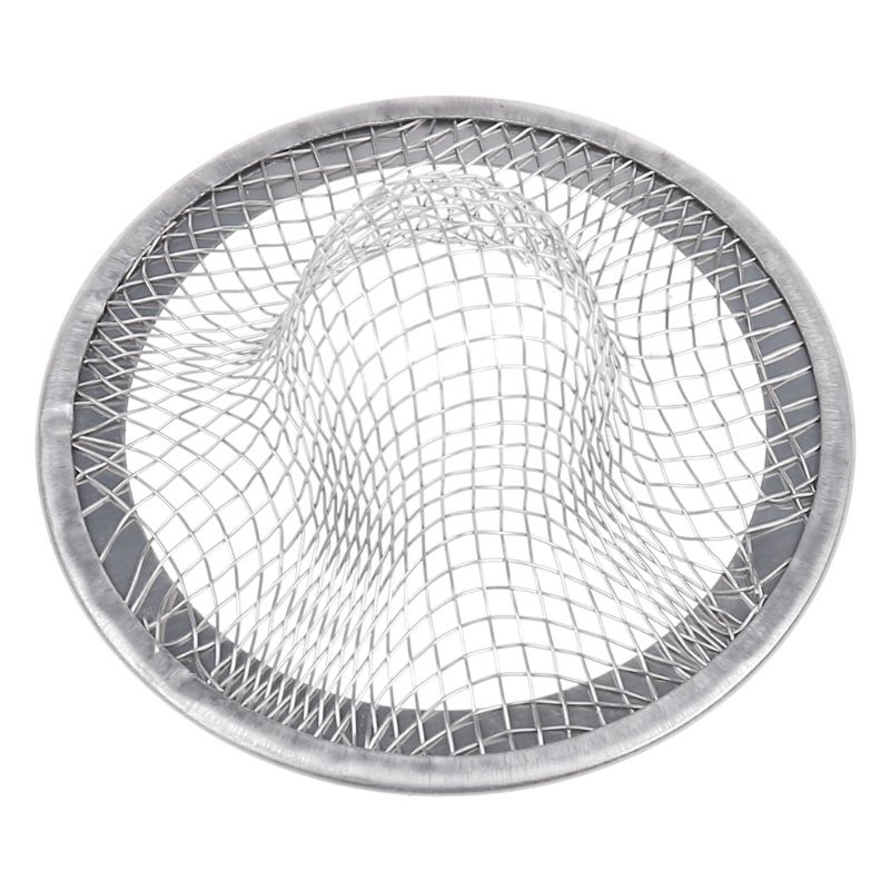 Stainless Steel Kitchen Sink Strainer Hair Catcher Stopper Bathroom Bathtub Shower Drain Filter Percolator G8TB