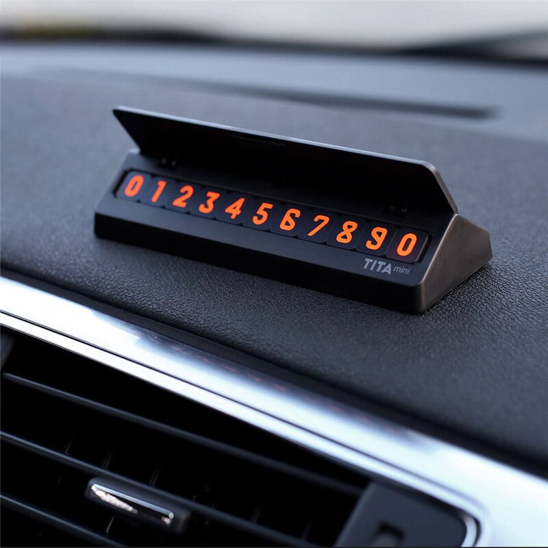 Xiaomi-teléfono inteligente Bcase TITA para coche, accesorio Original tipo Flip, placa de tarjeta de teléfono para estacionamiento templado, Mini decoración para coche