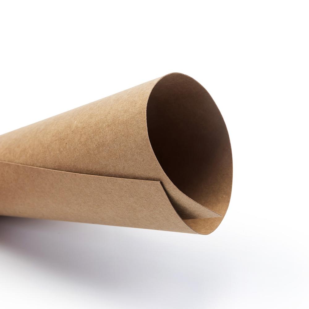 Papel Kraft duro A5, manualidades DIY, fabricación de tarjetas, cartón grueso, 50 Uds.