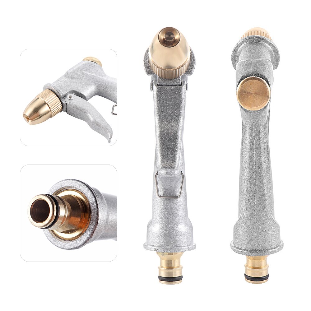 Verstelbare patroon hogedruk waterspuit pistool tuinslang mondstuk multi waterpistool gazon planten water geven huis tuinbenodigdheden