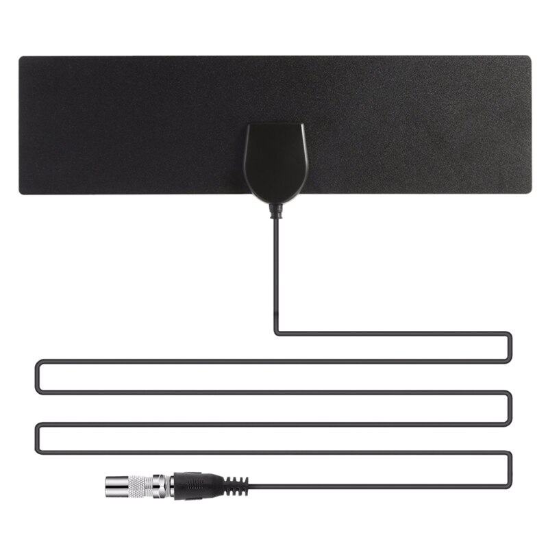 25 Miles Booster Active Indoor Digital TV Antenna Aerial HD Flat 25DB High Gain HD TV DTV Box EU Plug