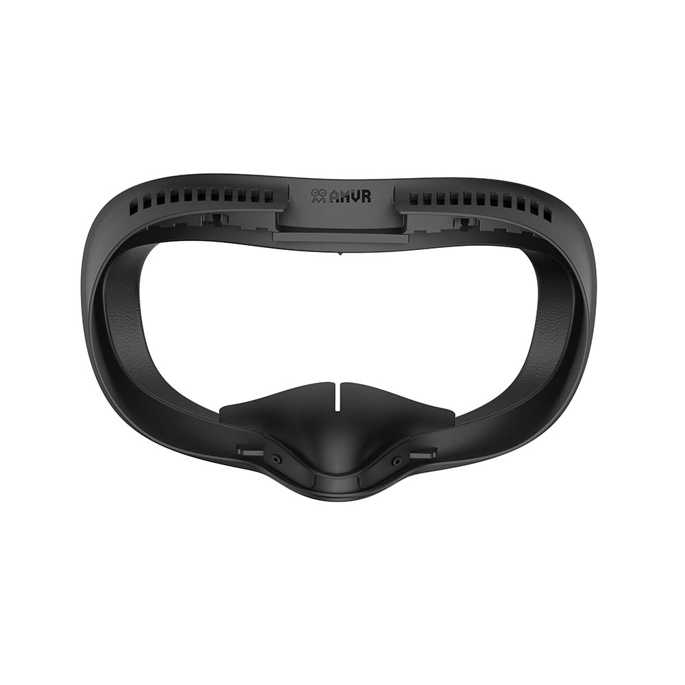 AMVR Face Mack Cover voor Meta Quest 3S VR Headset Face Interface Beugel Spons PU Leer Ijs Zijde Schuim Accessoires
