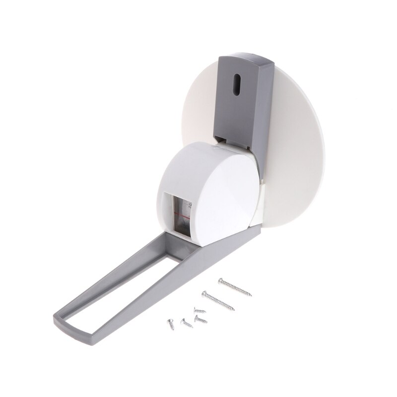 200cm Stadiometer Black Wall Mounted Height Meter Growth Ruler CM Metric