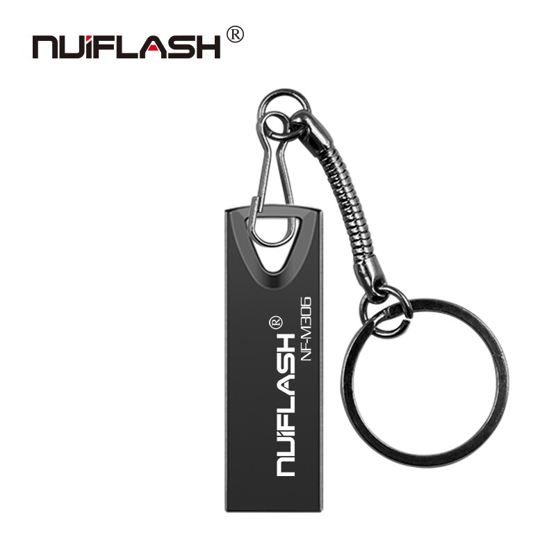 Usb 2.0 Metalen Pendrive 64Gb Memory Stick 32Gb Usb Flash Drive 128Gb 64Gb Super mini Usb Stick Pen Drive 16Gb: 16GB / gray