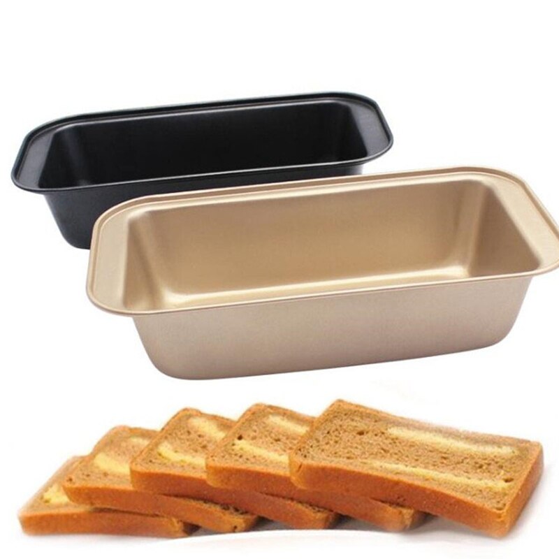 Vierkante Bakvorm Toast Cakevorm Koolstofstaal Non-stick Bakplaat Brood Cake Bakken Tool Voor Keuken