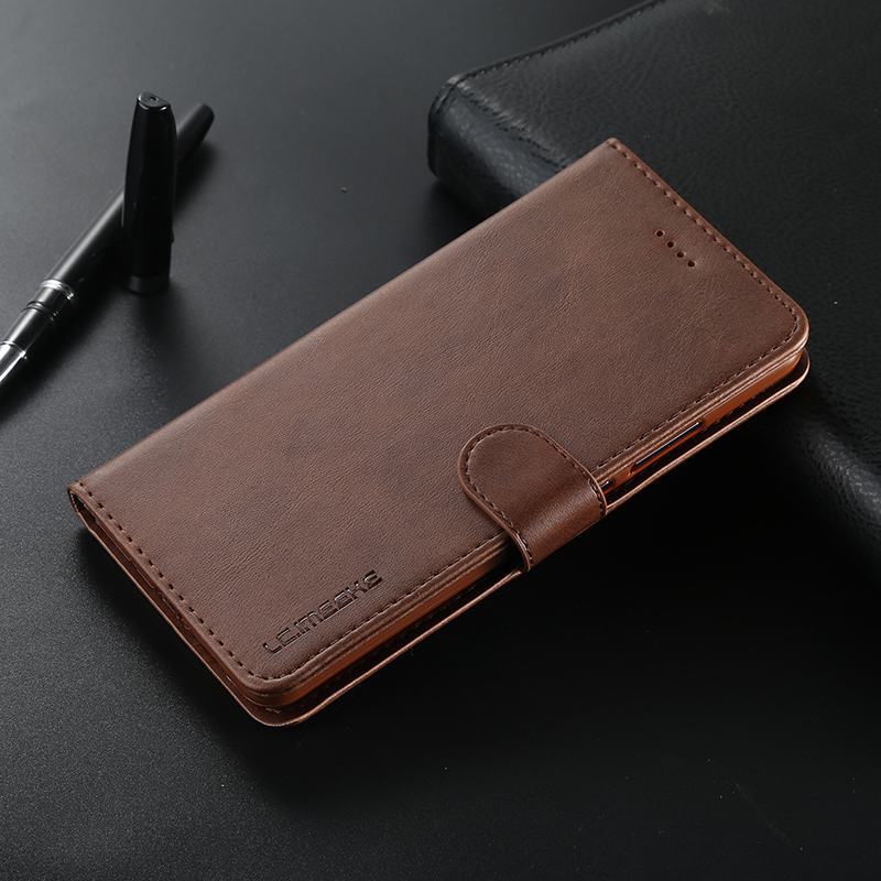 Cases For Honor 8S Huawei Y5 Cover Case Luxury Flip Magnetic Plain Wallet Leather Phone Bags on Honor 8 S KSE-LX9 y 5 Coque: For Honor 8S / Brown