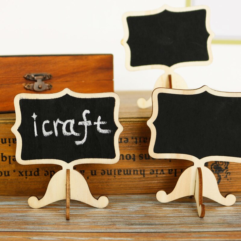 5 stk mini tavlestativ tavle skrivesaker skriveoppslagstavle liten tavle kontor skolerekvisita