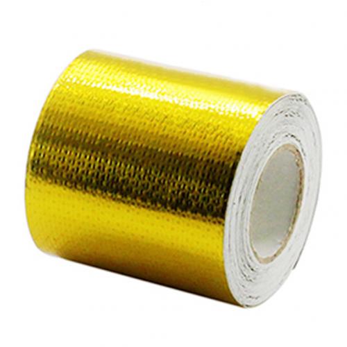 5m aluminiumsfolie vikle barriere teip varme termisk skjold rull styling beskyttelse: misligholde tittel