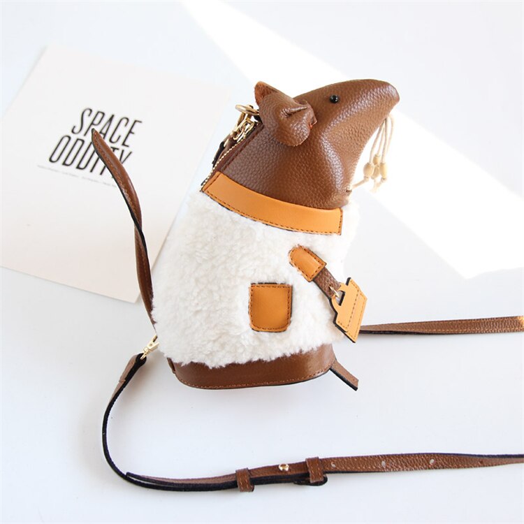 Luxus geldbörsen und handtaschen für frauen Trend persönlichkeit Maus bilden schulter taschen kawaii tasche nette Mini tasche: Ursprünglich Titel