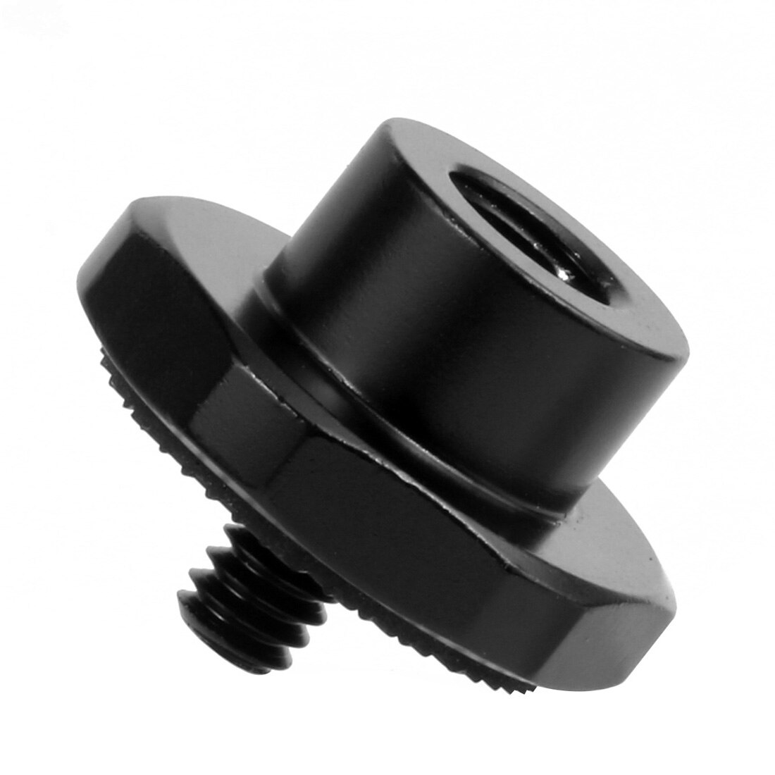 Camera Accessories 3/8" Female to 3/8 1/4" Male Shoe Screw Thread Metal Hex Screws Adapter for DSLR Tripod Flash Light Mount