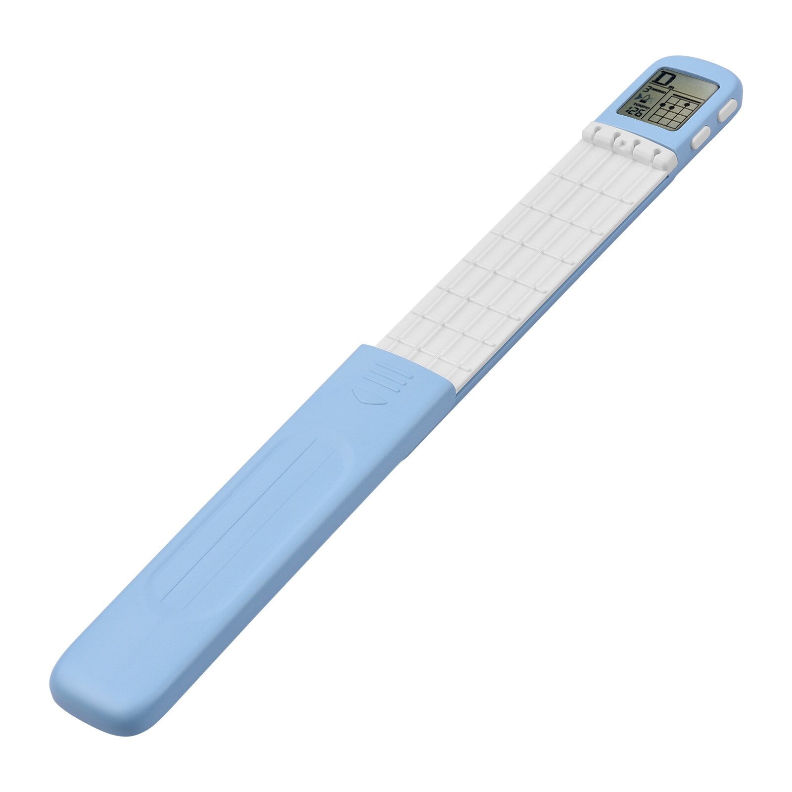 Muslady-Ukelele portátil, entrenador de acordes, herramienta de práctica de digitación Uke con pantalla de tabla de acordes giratoria de 360 ° para principiantes