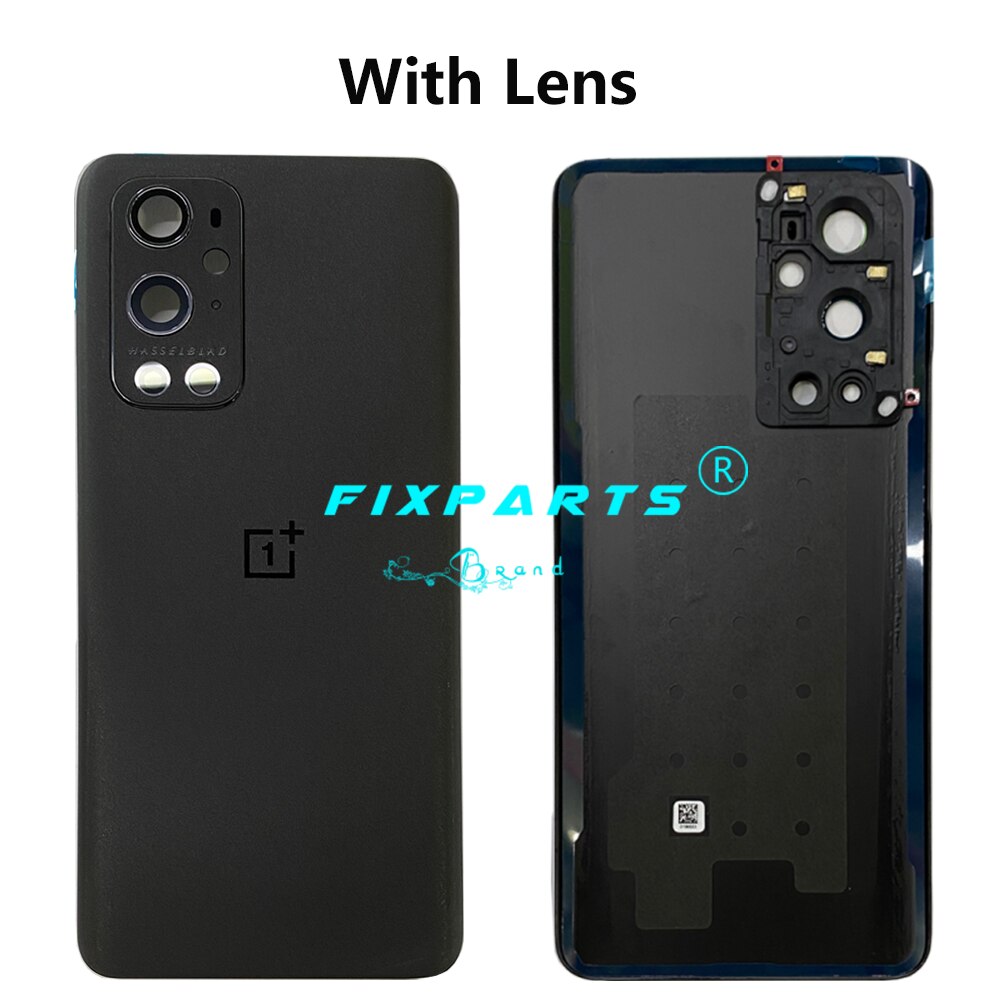 Original para Oneplus 9 Pro cubierta de la batería del Panel de vidrio de la puerta trasera funda carcasa Oneplus 9Pro cubierta con lente de la cámara