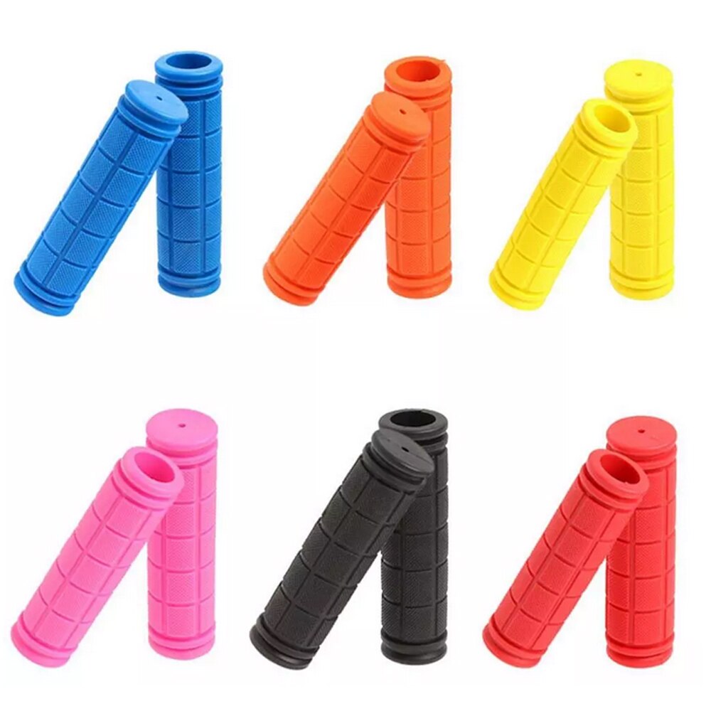 Zachte Rubber Fiets Grips Anti-Slip Fietsen Grips Mtb Road Mountainbike Handvatten Handvat Bar Grip Fiets Accessoires