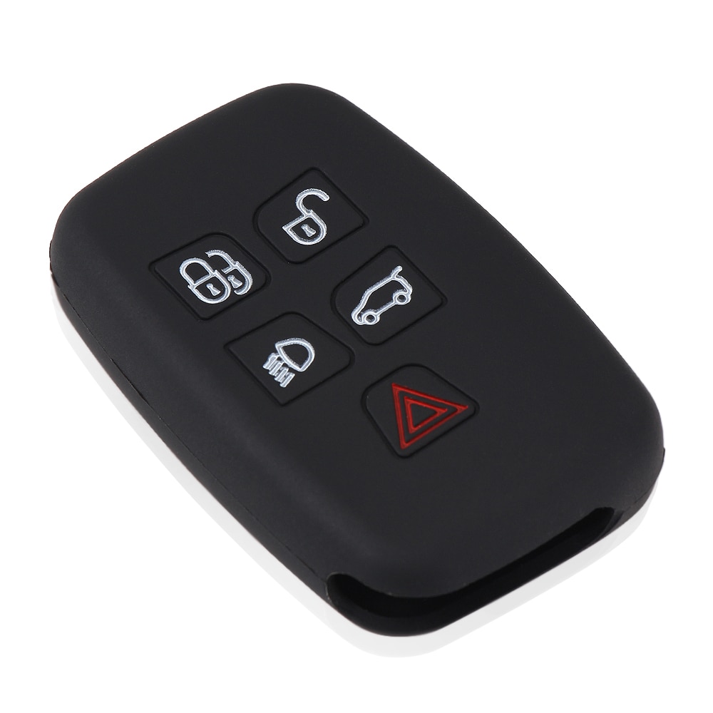 Silicone Car Key Case For Land Rover Discovery 4 for Range Rover Sport Vouge Cover Keyless Remote Fob Shell