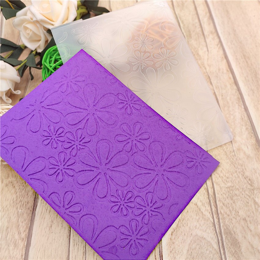 10.6*14.5CM Plastic Flowers Template Easter Wreath Craft Card Making Paper Card Album Wedding Decoration Embossing Folders