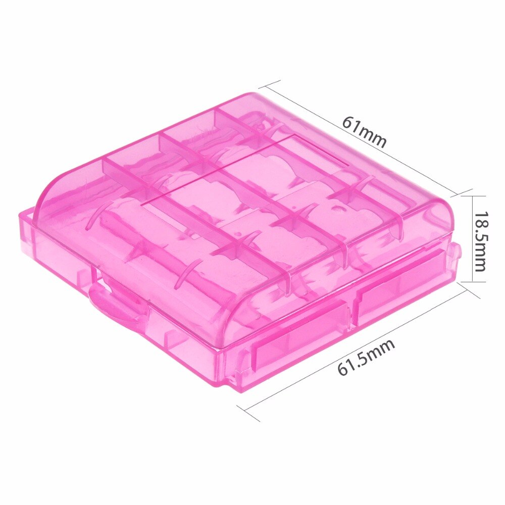 10 Pcs Hard Plastic Battery Case Holder Opbergbox Voor Aa Aaa Oplaadbare Batterij