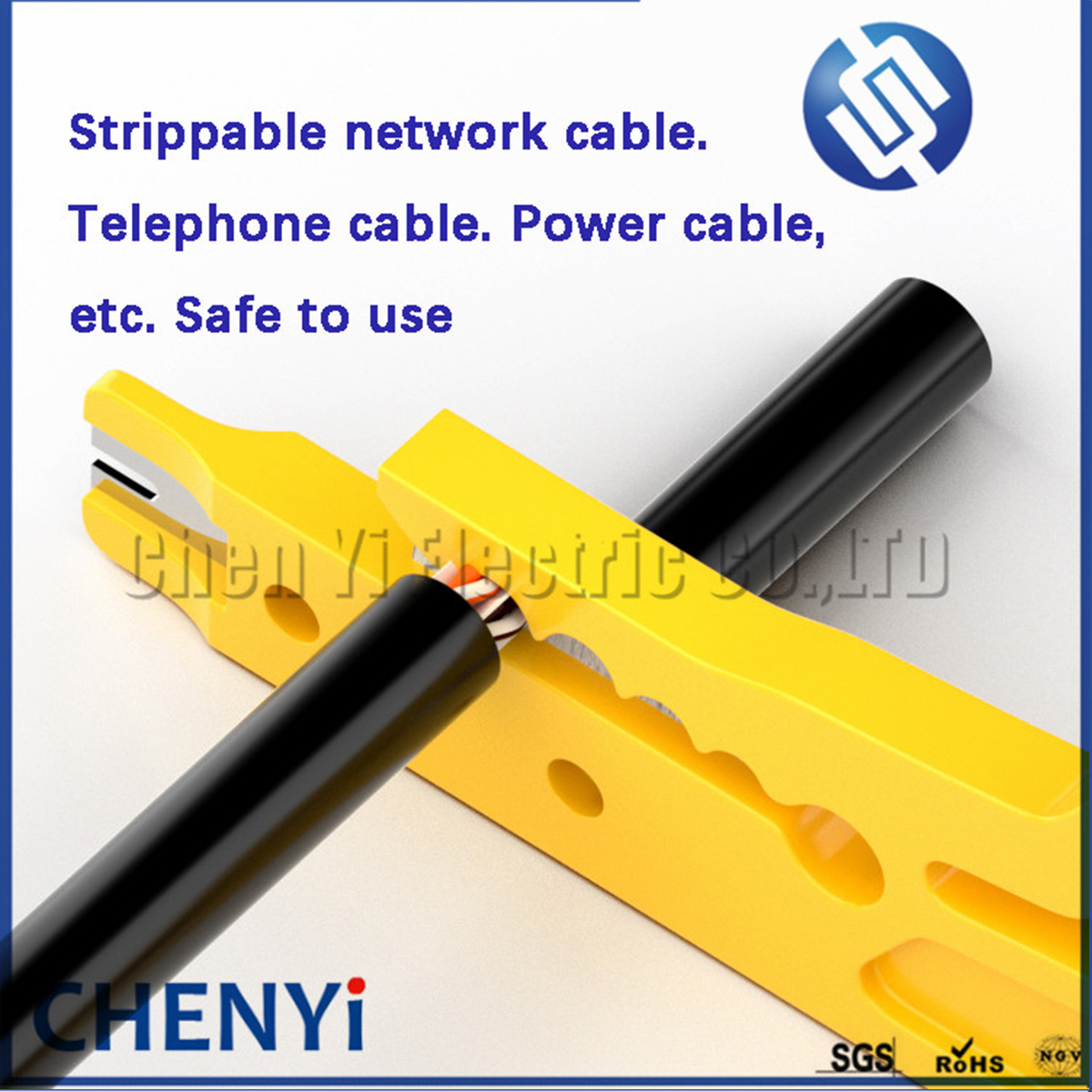 Mini Wire Stripper Kabel Cutter Draagbare Roterende Punch Down Netwerk Utp Crimper Tangen Krimptang Mes Pocket Multitool