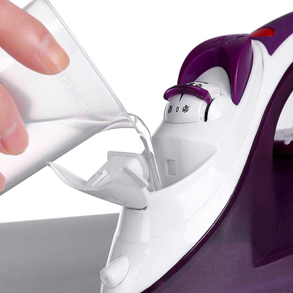 High Power Stoomstrijkijzer Draagbare Mini Ijzer Multifunctionele Thuis Handheld Automatische Power-Off Schoon Verstelbare Elektrische Strijkijzers 2600W