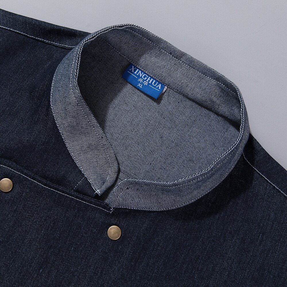 Uniforme de Chef de , ropa de cocinero, panadería, restaurante, ropa de trabajo de cocina, manga larga, camarera, Catering, chaquetas de Chef, tops