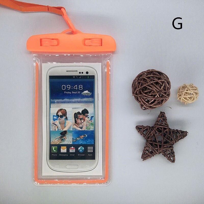 L'été Lumineux Pochette Étanche Natation Gadget Plage Sac Étanche Housse De Téléphone Camping Ski Pour Le Téléphone Portable: G