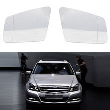 For Mercedes-Benz W212 W204 W221 C180 C250 C300 C350 E200 E250 E300 E350 E550 Right/Left Side Wing Mirror Glass