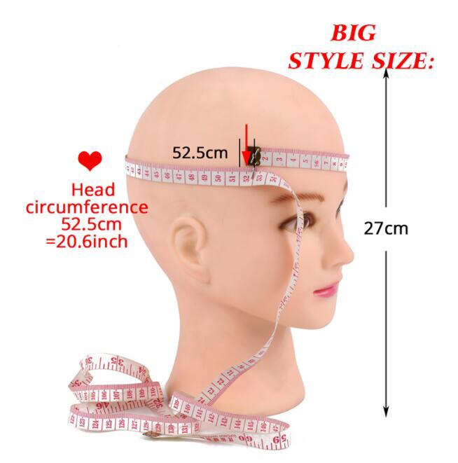 Cabeza de maniquí calva con soporte cabeza de maniquí femenina para hacer peluca sombrero pantalla cabeza de maniquí para cosmetología para práctica de maquillaje