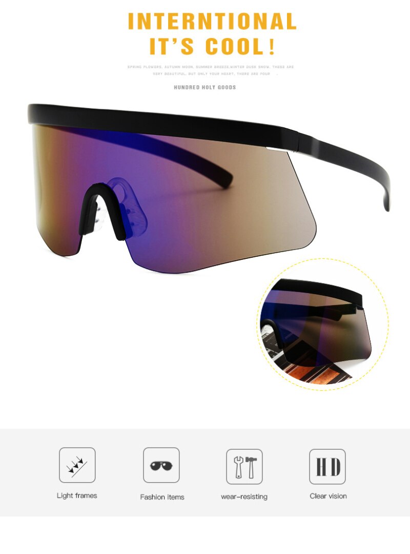 Außen aus-Straße Sonnenbrille Sonnenschirm UV schutz Brille dauerhaft Wandern Laufen Radfahren Camping Bergsteigen Brillen