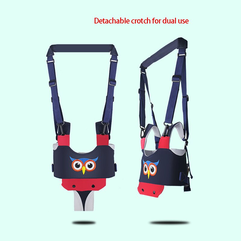 Arnés de seguridad para bebé, accesorio con patrón de pájaro, arnés para aprender A caminar